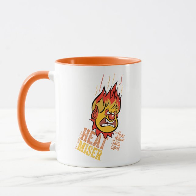 Taza EL AÑO SIN UN SANTA CLAUS™ Fuming Heat Miser (Izquierda)