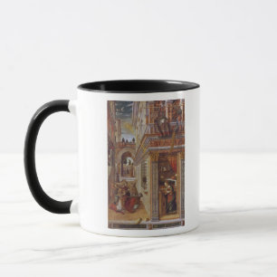 Taza El anuncio con St. Emidius, 1486