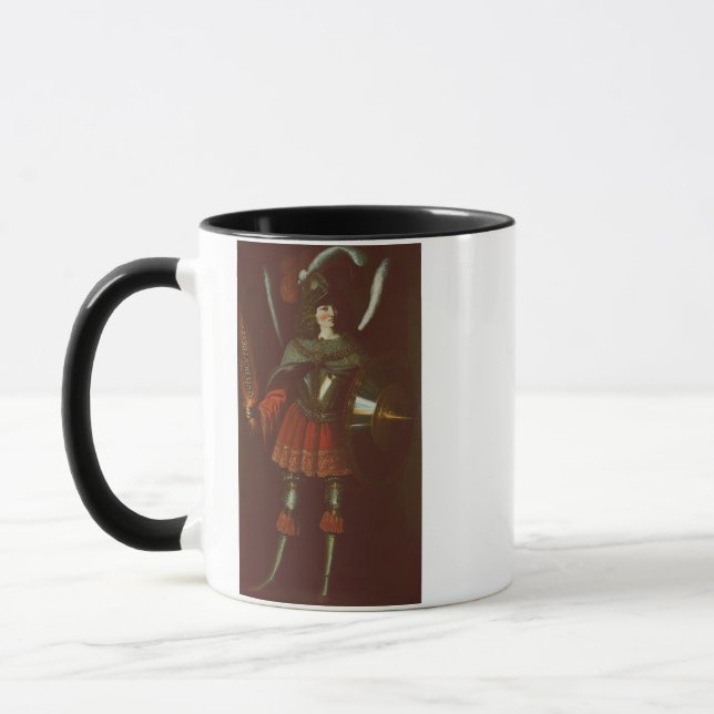 Taza El Arcángel Miguel por Francisco de Zurbarán Arte (Izquierda)
