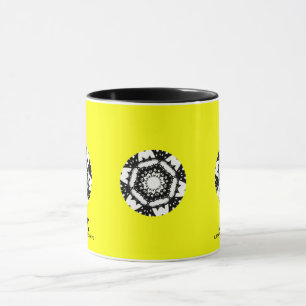 Taza El arte caleidoscopio del primer volumen quince