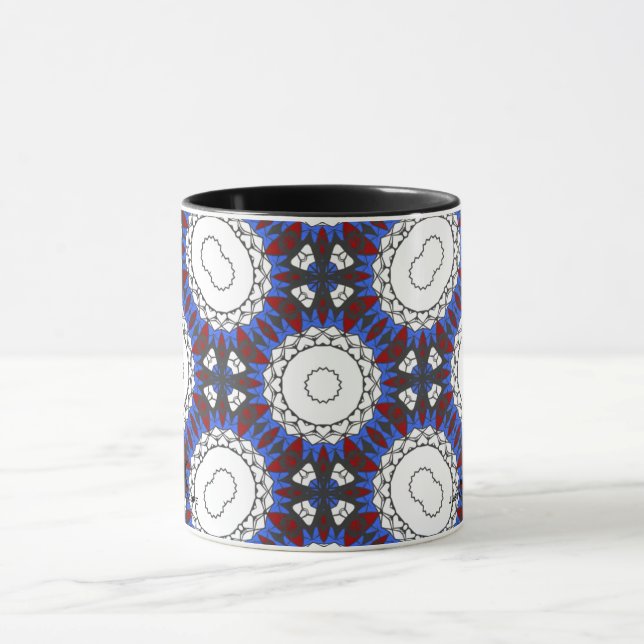 Taza El arte calidoscopio diez del volumen cuatro (Centro)