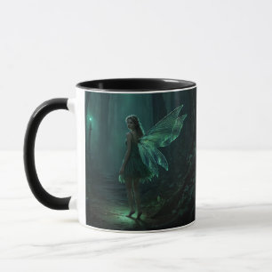 Taza El arte de la fantasía de los productos lácteos de