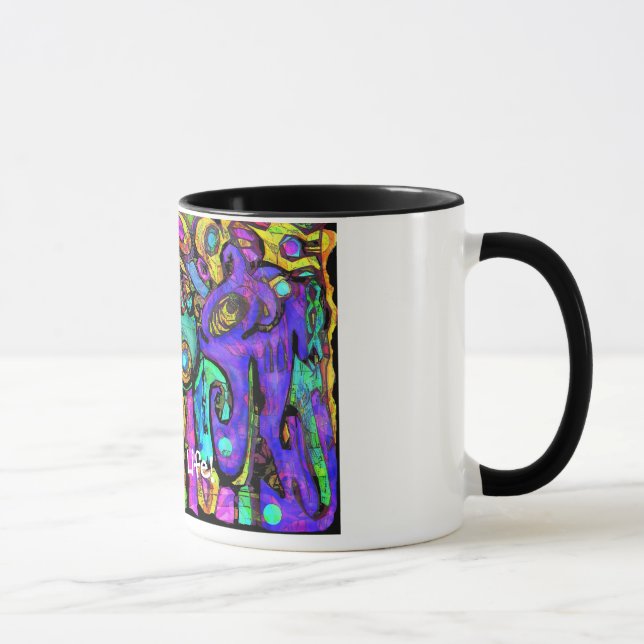 Taza ¡El arte es vida! (Derecha)