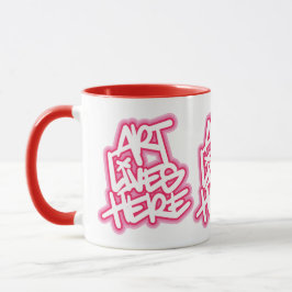 Taza El arte vive aquí