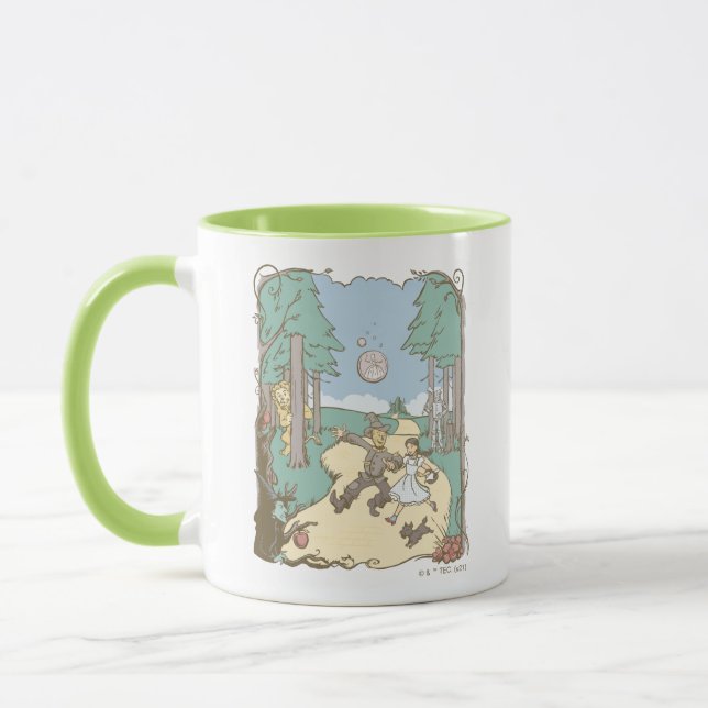 Taza El Asistente De Oz™ | Libro de historias Camino de (Izquierda)