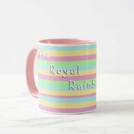 Taza El asunto del arcoiris real