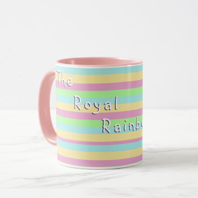 Taza El asunto del arcoiris real (Anverso izquierdo)
