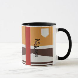 Taza El ataque contra titán inspiró la taza, Mikasa