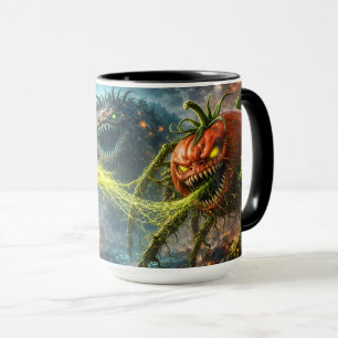 Taza El ataque del Coloso mutante verdura dos tonos