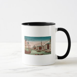 Taza El aterrizaje de tropas inglesas en Nueva York