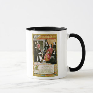 Taza El autor que ofrece su libro a Anne de