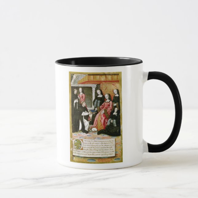 Taza El autor que ofrece su libro a Anne de (Derecha)