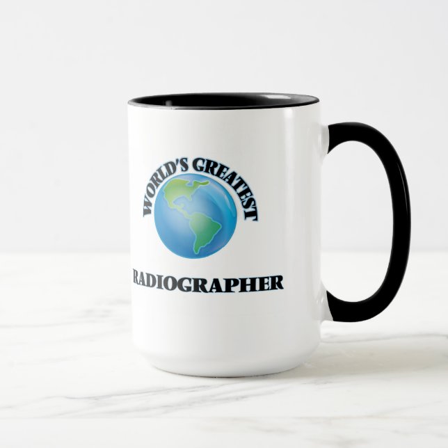 Taza El ayudante radiólogo más grande del mundo (Derecha)