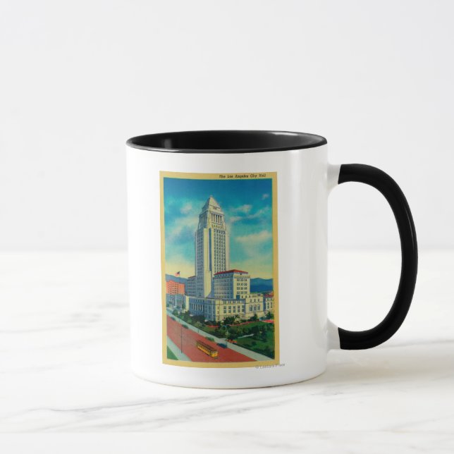 Taza El ayuntamiento de Los Ángeles (Derecha)
