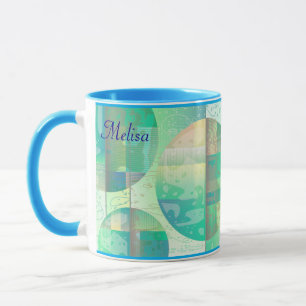 Taza El Azul bonito Es Mi Nombre De Regalo De Color Fav