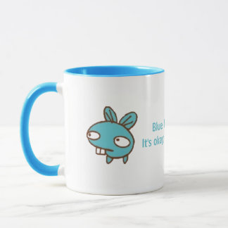 Taza El azul no tiene armas.