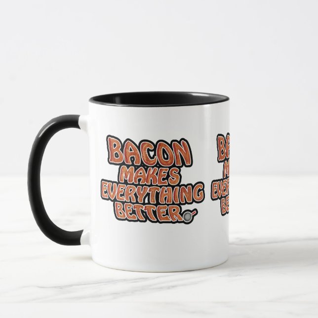 Taza El Bacon Hace Todo Mejor (Izquierda)