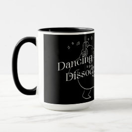 Taza El baile es sólo disociación con pasos adicionales