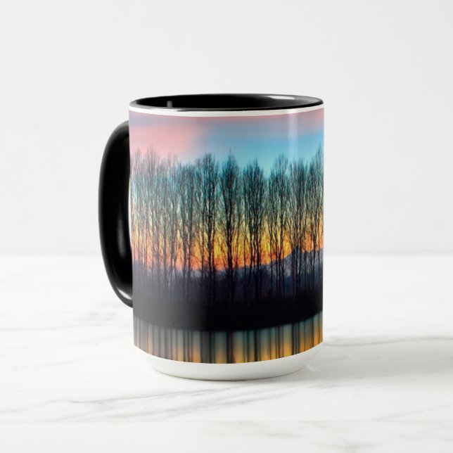 Taza El Banco del Po | Piamonte Italia (Anverso izquierdo)