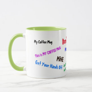 TAZA EL BARRO DE CAFÉ DE LA CASA DE TU OFFICE NO SE UTI