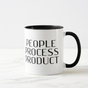 Taza El beneficio - "producto de proceso de la gente "