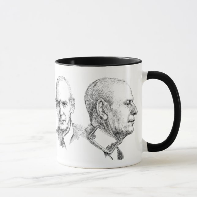Taza El Birdman de los Mugshots de Alcatraz (Derecha)