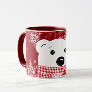 Taza El bozal de un oso polar, Navidades