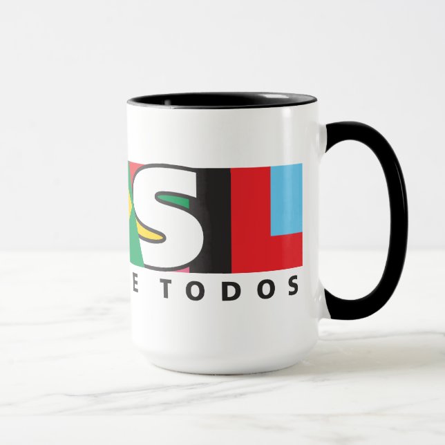 Taza El Brasil: Um País de Todos (Derecha)