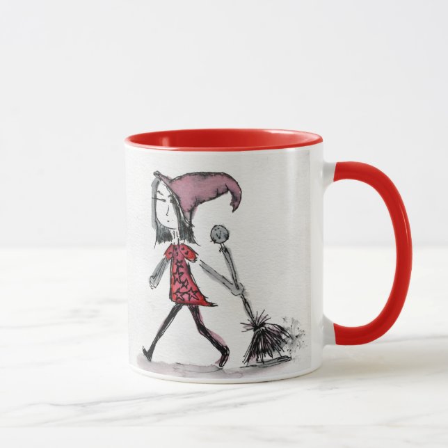 Taza El Brew de la pequeña bruja (Derecha)