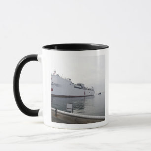 Taza El buque hospital militar del comando del Sealift