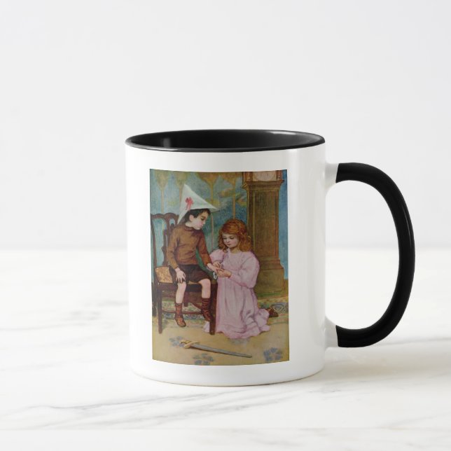 Taza El caballero herido (Derecha)