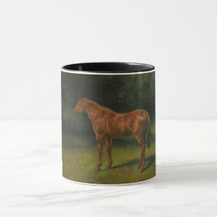 Taza El Caballo Sorrel Rojo (por Rosa Bonheur)