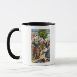 Taza El cacao holandés real de Bensdorp