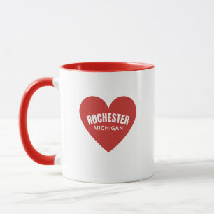 Taza El café casero de Rochester Michigan Mug