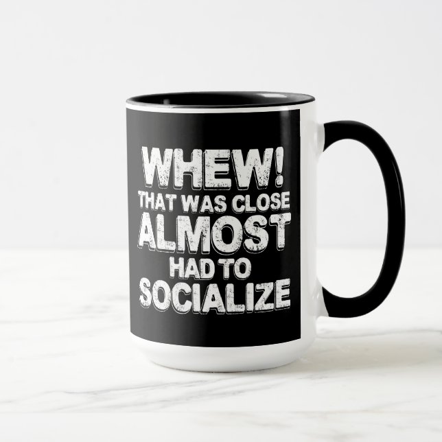 Taza El café con Introverts (Derecha)