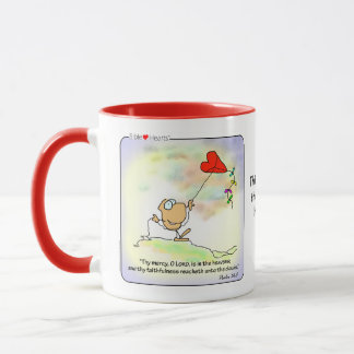 Taza El café cristiano: Mug de la piedad de Dios