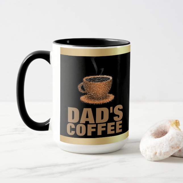 Taza El café de papá (Con donut)
