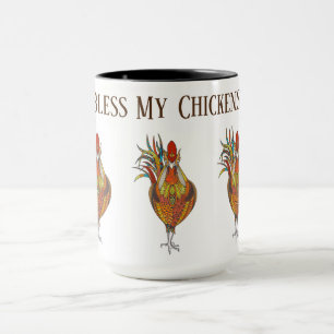 Taza El café destila mis pollos