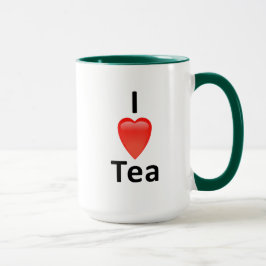 Taza El café es ajeno a mí/ Amo el té