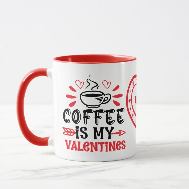 Taza El café es mi mujer de San Valentín (Izquierda)