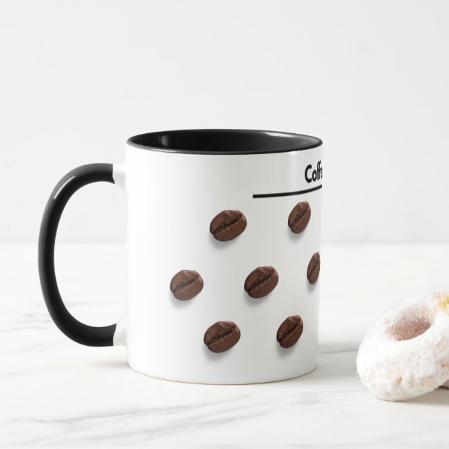 Taza El café es vida (Con donut)