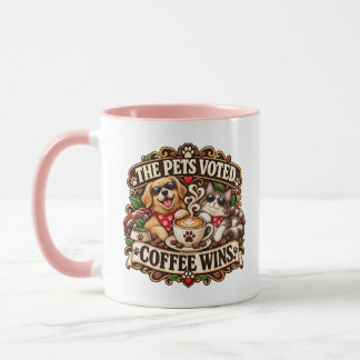 Taza El Café Ganó Amante de Mascotas