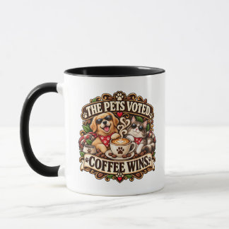 Taza El Café Ganó Amante de Mascotas