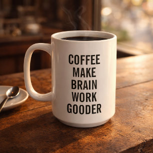 Taza El Café Hace Que El Cerebro Funcione Mejor