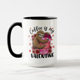 Taza El café más honesto es mi San Valentín