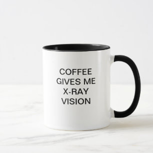 TAZA EL CAFÉ ME DA LA RADIOGRAFÍA VISION