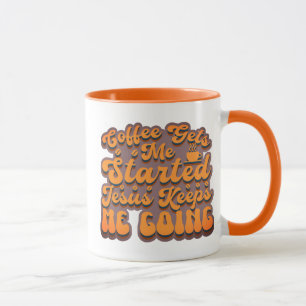 Taza El café me empieza - Sangria