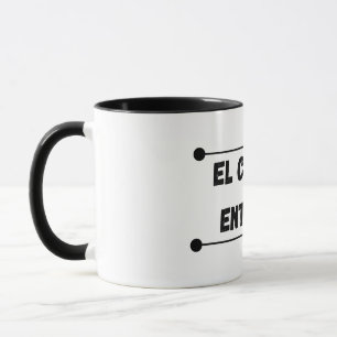 Taza El Café Me Entiende - Diseño para Verdaderos Cafe