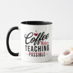 Taza El Café Permite La Enseñanza 1