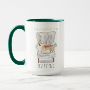 Taza El café prueba mejor... Corgi